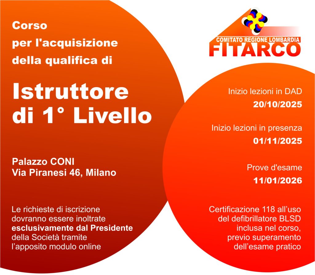 FitArco - Corso Istruttore 1° livello