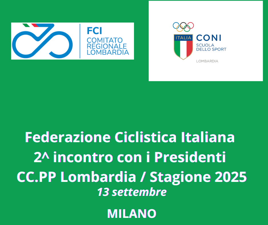 FCI - 2^ incontro con i Presidenti dei CC.PP Lombardia / Stagione 2025