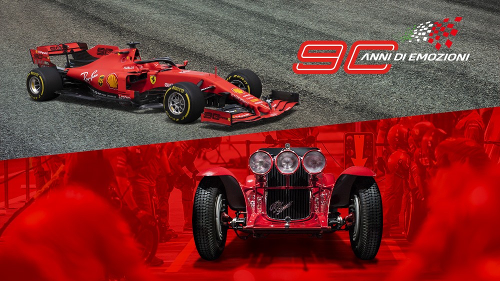 Formula 1: Celebrazioni per i 90 anni della Ferrari in Piazza Duomo a Milano