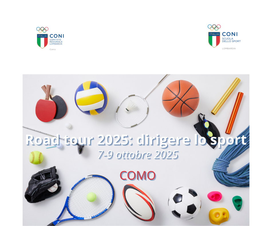 Road tour 2025: dirigere lo sport - Como