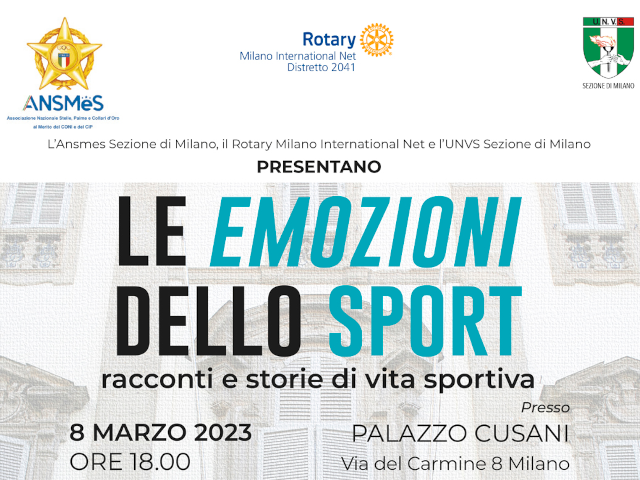 Le emozioni dello sport