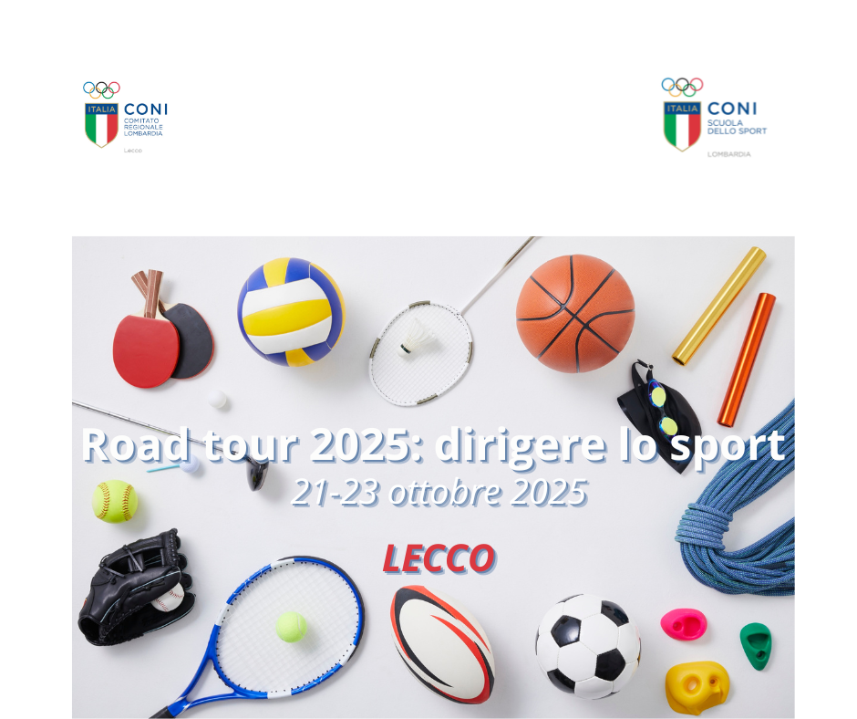 Road tour 2025: dirigere lo sport - Lecco