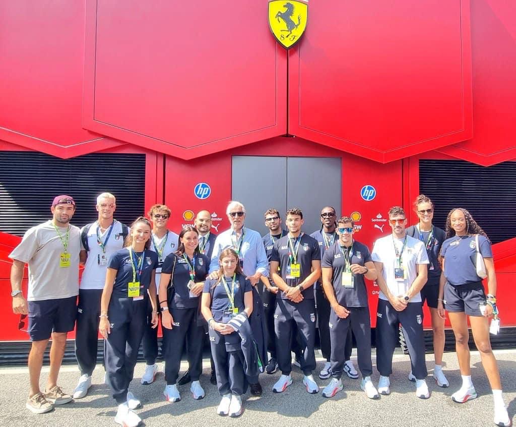 Gruppo Monza con Malago