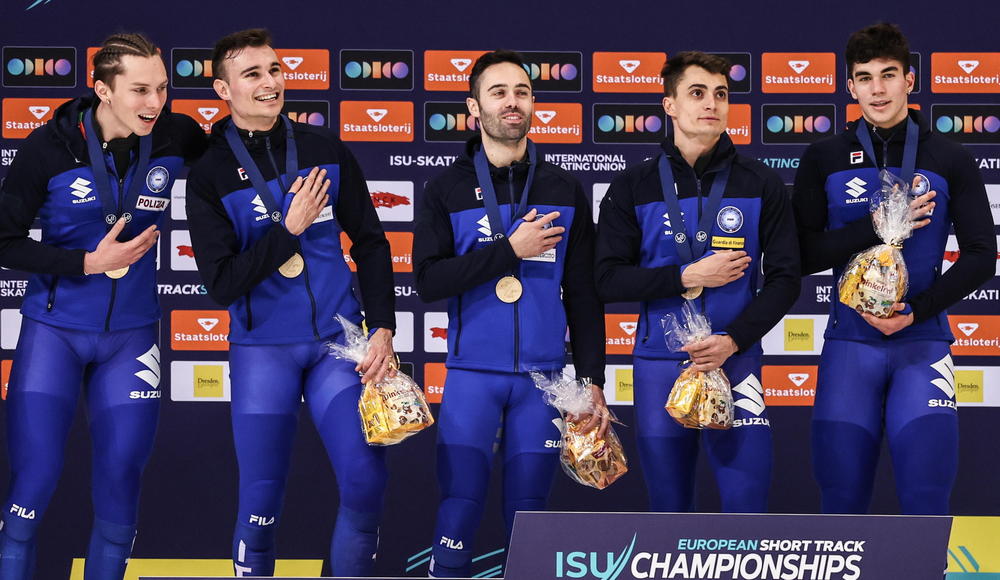 Europei short track Azzurri Dresden