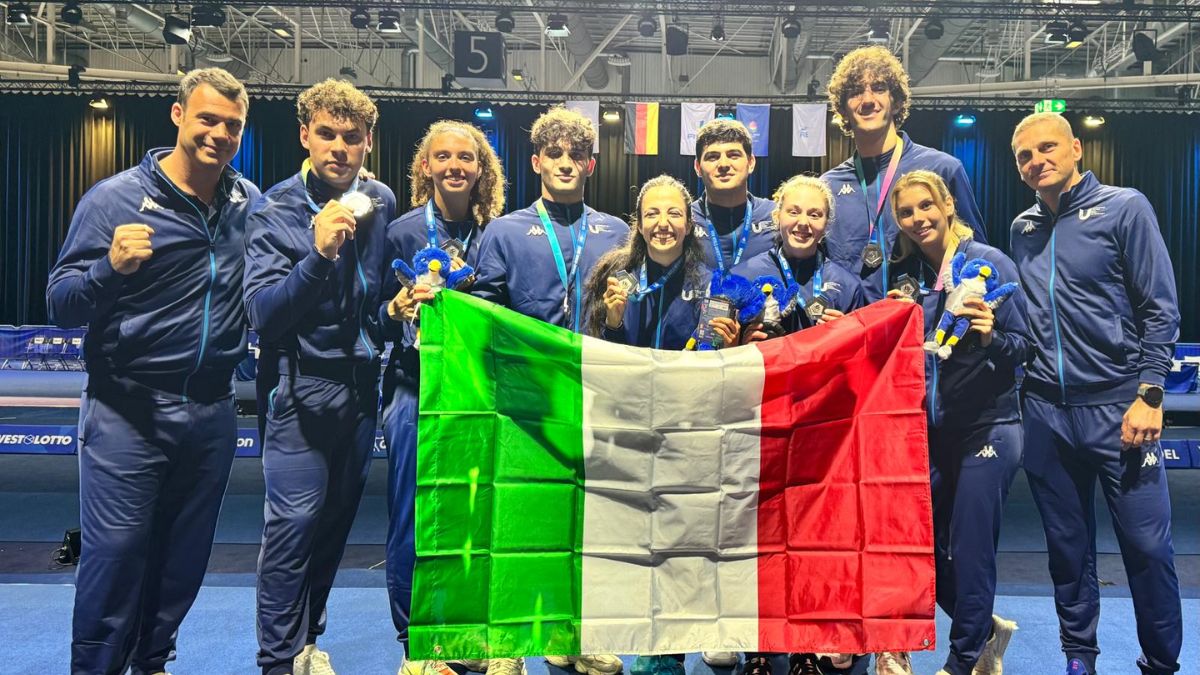 squadre spada femminile sciabola maschile