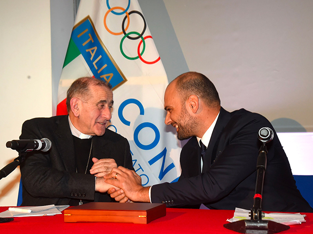 La visita dell’Arcivescovo Delpini al CONI Lombardia