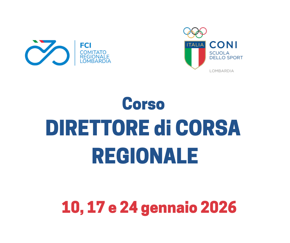 FCI - Corso Direttori di corsa regionali