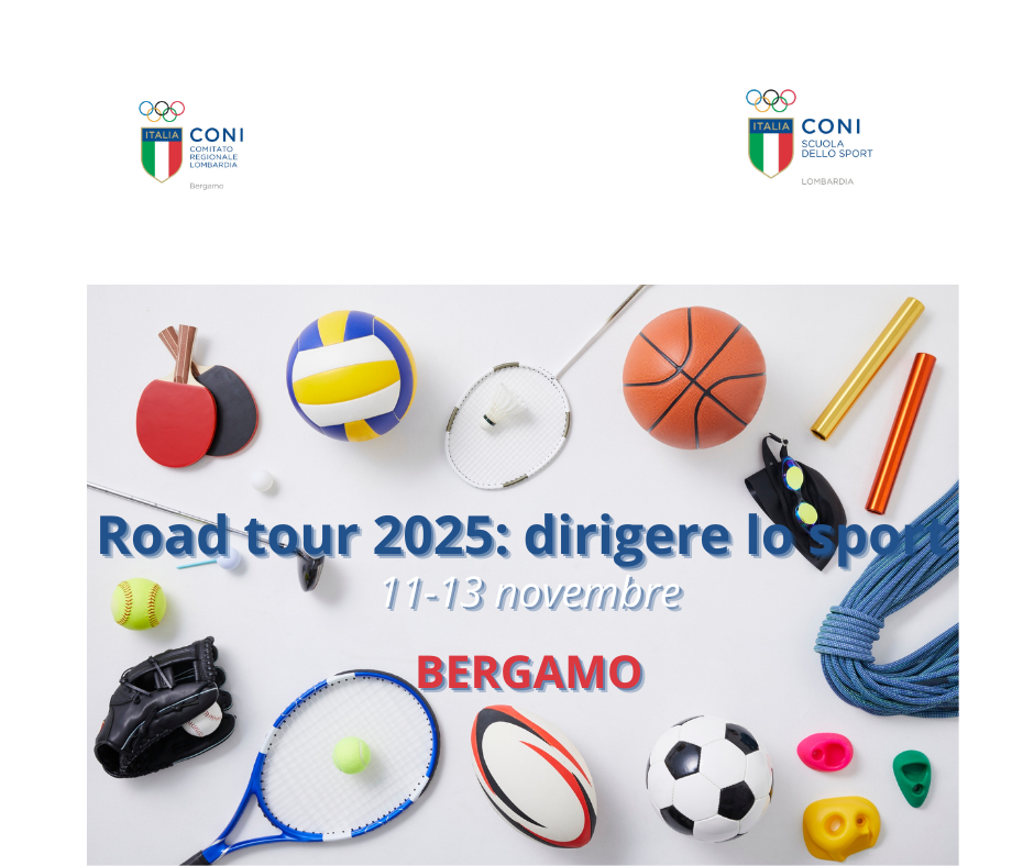 Road tour 2025: dirigere lo sport - Bergamo